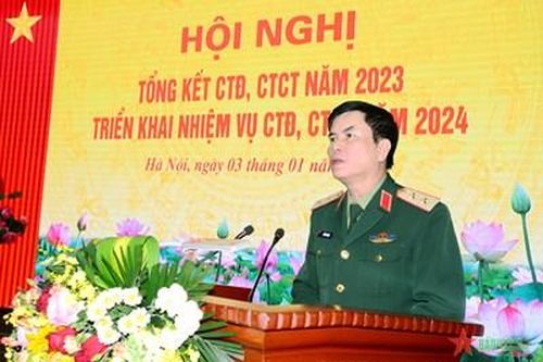Trung tướng Đỗ Văn Thiện: Tập trung xây dựng Đảng bộ Tổng cục Hậu cần vững mạnh về chính trị, tư tưởng, tổ chức, đạo đức và cán bộ