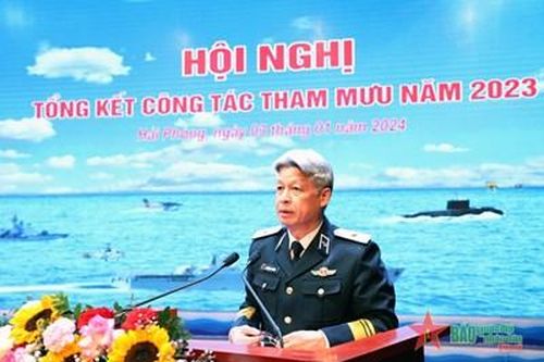 Quân chủng Hải quân: Tiếp tục nâng cao chất lượng công tác tham mưu