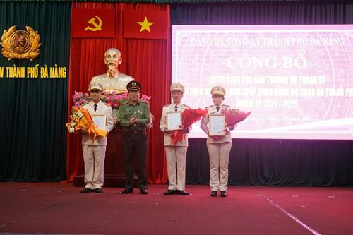 Bổ sung nhân sự Ban chấp hành Đảng bộ Công an TP Đà Nẵng