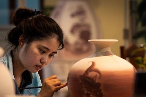 Đặc sắc gốm cổ Chu Đậu