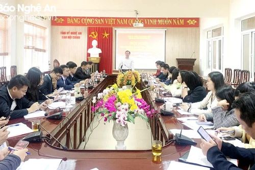 Nghệ An triển khai thực hiện thí điểm mô hình 'chi bộ bốn tốt', 'đảng bộ cơ sở bốn tốt'