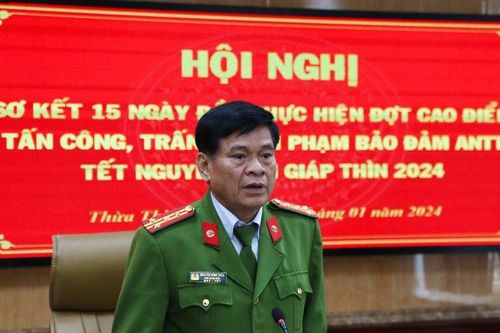 Phá hàng trăm vụ án trong 15 ngày ra quân trấn áp tội phạm ở Huế