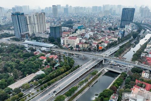 Hiện trạng đoạn đường 3,44km được đề xuất làm với kinh phí 8.500 tỷ