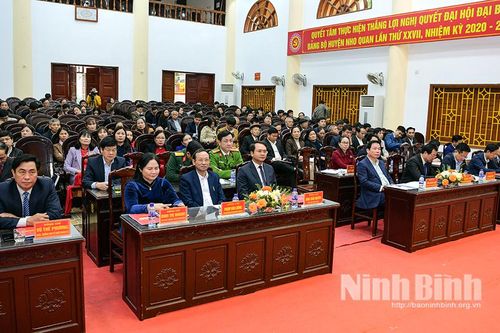 Huyện ủy Nho Quan triển khai nhiệm vụ năm 2024