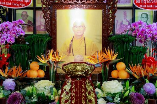 Lễ tưởng niệm cố Hòa thượng Thích Thiện Bình tại chùa Bửu Liên (Q.Bình Thạnh, TP.HCM)