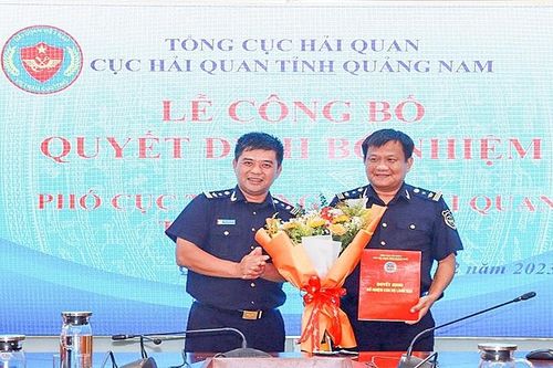 Ông Trần Ngọc Đức giữ chức Phó Cục trưởng Cục Hải quan Quảng Nam