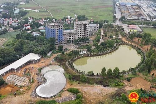 Xây dựng sai phạm quy mô lớn tại Khu sinh thái Đồi Vua: Sau 90 ngày không xuất trình được giấy phép sẽ bị buộc tháo dỡ