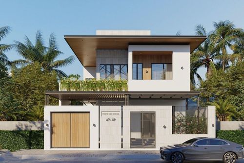 Mẫu xây nhà 1 trệt 1 lầu 500 triệu đẹp nhất năm 2024