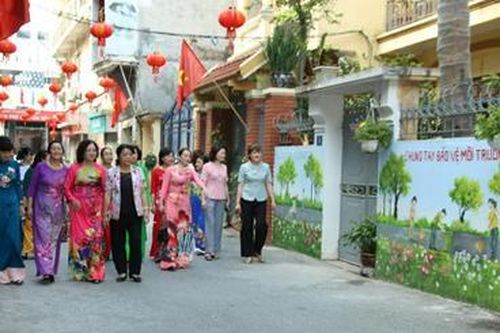'Tuyến ngõ bích họa' ở phường Gia Thụy
