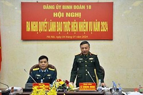 Đảng ủy Binh đoàn 18: Lãnh đạo hoàn thành và vượt nhiều chỉ tiêu, kế hoạch đề ra