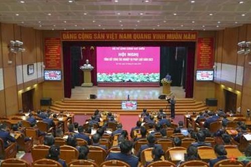 Bộ tư lệnh Cảnh sát biển tổng kết công tác nghiệp vụ pháp luật năm 2023