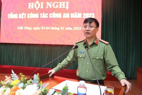 Công an Đắk Nông làm tốt công tác phòng ngừa, bảo đảm ANTT trong mọi tình huống