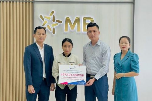 Nhiều khách hàng nhận hàng trăm triệu đồng quyền lợi bảo hiểm từ Công ty Bảo hiểm nhân thọ MB Ageas Life