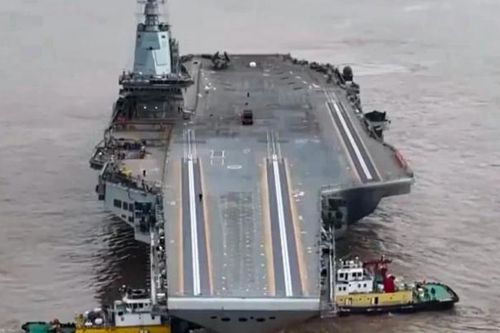 Trung Quốc công bố hình ảnh mới về tàu sân bay thế hệ tiếp theo