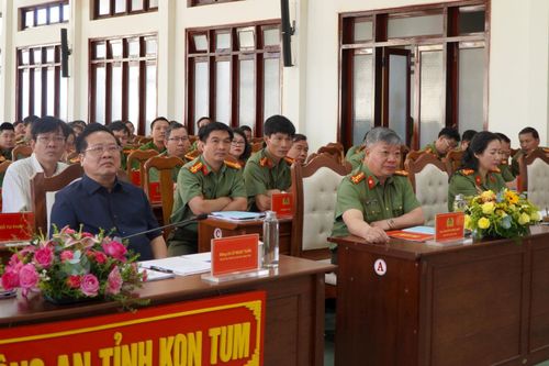 Công an tỉnh Kon Tum tổ chức Hội nghị tổng kết công tác năm