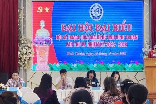 Đại hội Hội KHHGĐ tỉnh Bình Thuận: Đẩy mạnh CSSKSS vùng sâu, vùng xa hướng đến cung cấp các dịch vụ KHHGĐ