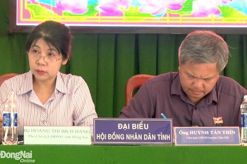 Đại biểu HĐND tỉnh và các địa phương tiếp xúc cử tri