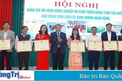 Đánh giá mô hình nông nghiệp và phát triển nông thôn tiêu biểu giai đoạn năm 2020 - 2023