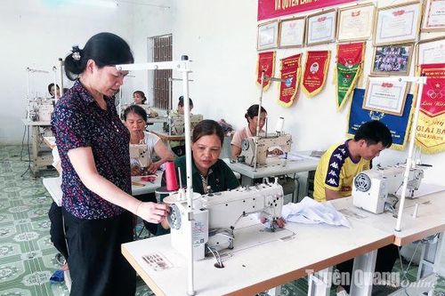Sơn Dương đào tạo nghề cho lao động nông thôn đạt trên 152% kế hoạch