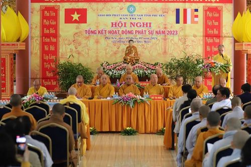 Phú Yên: Ban Trị sự Phật giáo tỉnh tổng kết hoạt động Phật sự cuối năm