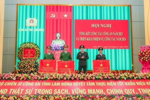 Công an Lâm Đồng đạt nhiều kết quả tích cực, toàn diện trong năm 2023