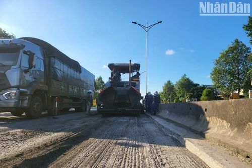 Thiếu kinh phí, công tác khắc phục hư hỏng trên Quốc lộ 1 gặp khó khăn