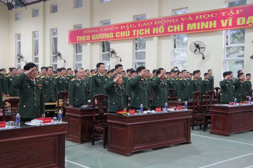 Sư đoàn 390 tổ chức Lễ phát động Phong trào Thi đua Quyết thắng năm 2024
