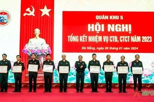Quân khu 5 triển khai nhiệm vụ công tác Đảng, công tác chính trị