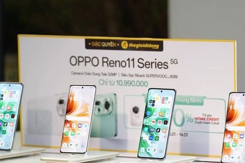 Thế Giới Di Động mở bán đặc quyền 'chuyên gia chân dung' OPPO Reno11 Series