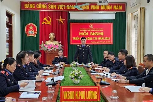 VKSND huyện Phú Lương triển khai công tác năm 2024