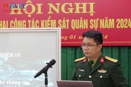 VKSQS Quân khu 2 tập huấn công tác cán bộ