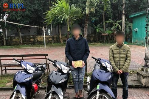 Hà Tĩnh bắt giữ nhóm thiếu niên trộm cắp xe mô tô liên tỉnh
