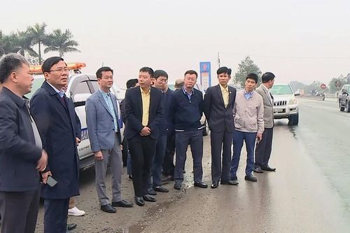 Hà Tĩnh: Khắc phục hư hỏng trên Quốc lộ 1 đoạn qua Hà Tĩnh trước Tết Nguyên đán