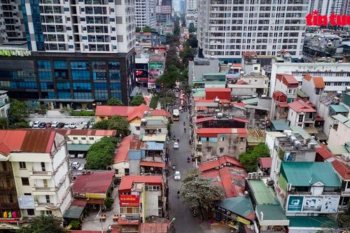 Hà Nội: Toàn cảnh đường Nguyễn Tuân trước khi mở rộng 21m