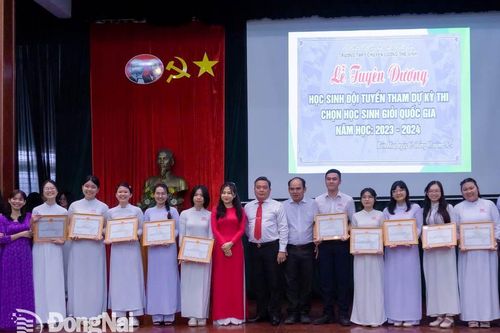 90 học sinh Đồng Nai chinh phục kỳ thi chọn học sinh giỏi quốc gia
