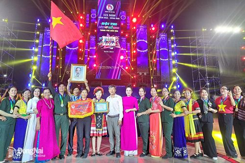 CLB DS KP10 phường Tân Phong xếp nhất Hội thi dân vũ thể thao TP.Biên Hòa năm 2023