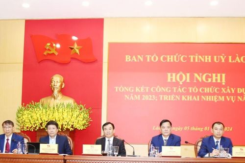 Ban Tổ chức Tỉnh ủy tổng kết công tác tổ chức xây dựng Đảng năm 2023