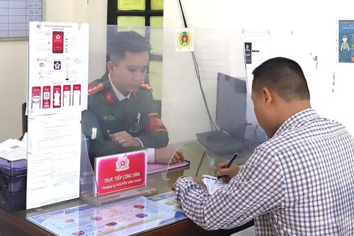 Công an phường kiểu mẫu vì nhân dân phục vụ