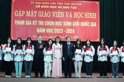 Thái Nguyên: 106 thí sinh tham dự Kỳ thi học sinh giỏi Quốc gia