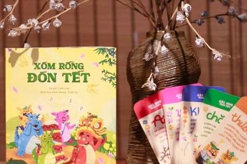 Cùng 'Xóm Rồng đón Tết' qua những trang sách hóm hỉnh