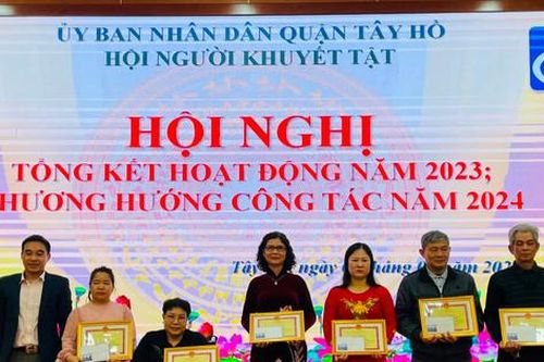 Tây Hồ: Nhiều giải pháp hữu hiệu hỗ trợ người khuyết tật