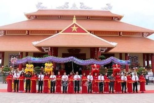 Khánh thành Khu chứng tích chiến tranh Rừng tràm Bang Biện Phú