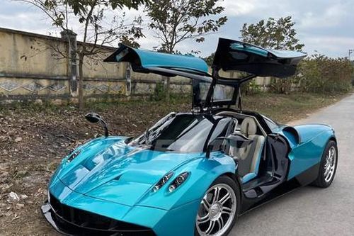 Siêu xe Pagani Huayra tự chế của nhóm bạn trẻ Quảng Ninh