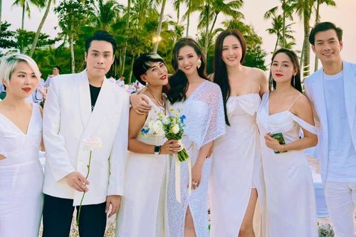 Mai Phương Thúy, Lã Thanh Huyền nổi bật trong đám cưới Vân Hugo