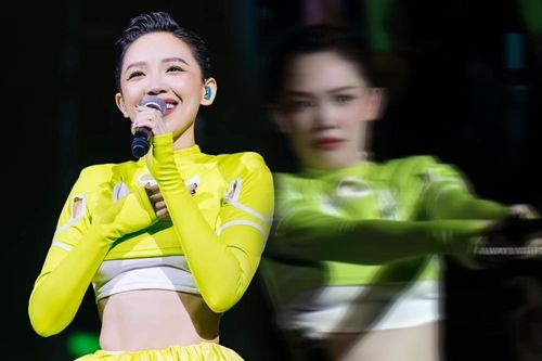 Tóc Tiên bị chụp 'ảnh dìm' trên sân khấu, dân mạng: 'Mặt dạo này tròn trỉn nhìn cưng ghê'