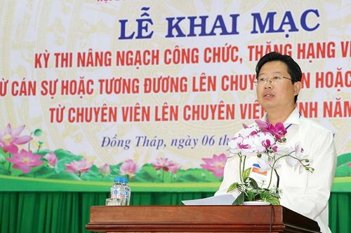 Khai mạc Kỳ thi nâng ngạch công chức, thăng hạng viên chức