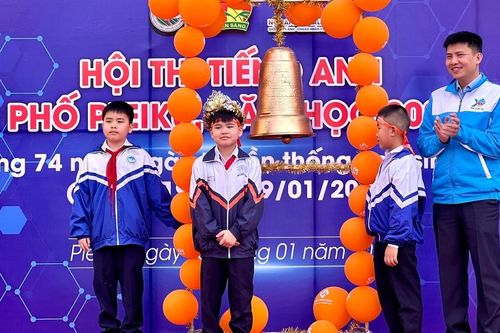 200 đội viên, thiếu nhi tham gia Hội thi tiếng Anh TP. Pleiku
