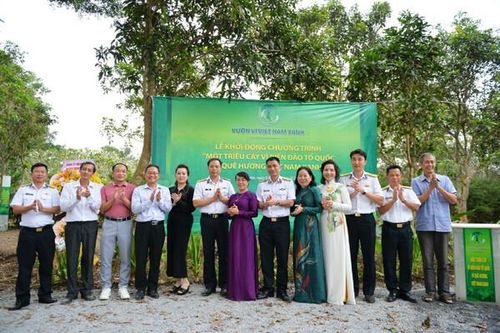 Công ty VWS hưởng ứng chương trình 'Một triệu cây vì biển đảo Tổ quốc, vì quê hương Việt Nam xanh'