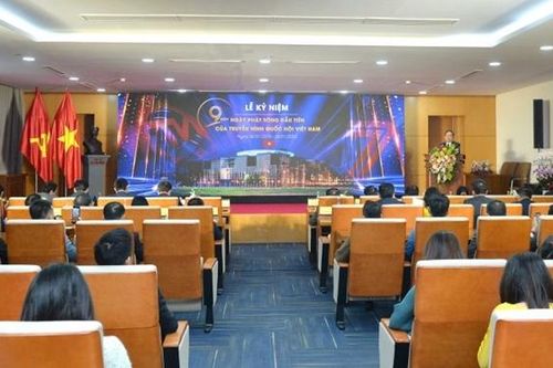 Phó Chủ tịch Thường trực Quốc hội Trần Thanh Mẫn dự lễ kỷ niệm 9 năm Ngày phát sóng đầu tiên của Truyền hình Quốc hội Việt Nam
