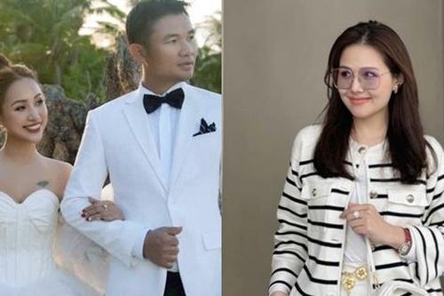 Phanh Lee không tham dự đám cưới của Vân Hugo, nhắn nhủ điều này với cô dâu trước khi lên xe hoa lần 2